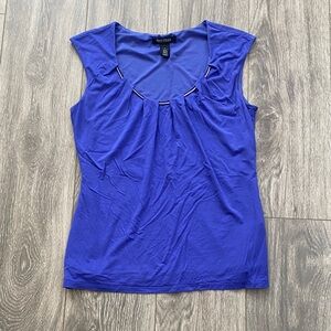 White House Black Market - Blue/Purple Tank Top Blouse - Size S